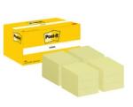 Post-it® Notes, Gelb, 38 mm x 51 mm, 100 Blatt/Block, (4 x 3) 12 Blöcke/Packung, Kartonverpackung, 100% PEFC SGSCH-PEFC-COC-110078