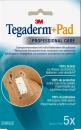 3M™ Tegaderm™ + Pad Transparentverband mit Wundauflage, 3582NP, Praxispackung, 5 cm x 7 cm, 5 Stück/Packung