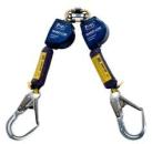 3M™ DBI-SALA® Nano-Lok™ Höhensicherungsgerät XL mit langem Auszug, Doppelstrang mit Schnellverbinder und Gurtband, Doppelstrang, 2,80 m, 3101637