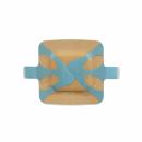 3M™ Tegaderm™ Silikon-Schaumverband, 90641, 10 cm x 10 cm, 10 / Packung, quadratisch mit Haftrand