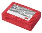 3M™ Flexible Diamond Hand Lap 6200J, M74, Red, 2-1/4 in x 3-3/4 in, 10 ea/Case