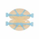 3M™ Tegaderm™  Silikon-Schaumverband, 90646, 16,5 cm x 16,5 cm, 5 / Packung, Ferse & Kontur mit Haftrand