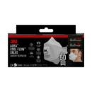 3M™ Aura™ Maske für Dämmstoffe und Hartholz 9332+, FFP3, mit Ventil, 2 pro Packung