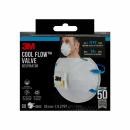 3M™ Cool Flow™ Partikelmaske 8822, FFP2, NR D, mit Ventil, 3er-Packung