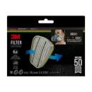 3M™ Filter gegen organische Dämpfe 6059, ABEK1 für Serien 6000 und 6500, 1 Paar pro Packung