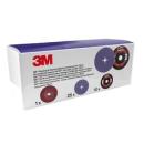 3M™ Schleif- und Reinigungsset, includes 125 mm 1182C and XO-DR Disc, with 1 Fibre Disc Ribbed Back-up Pad