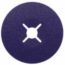3M™ Cubitron™ 3 Fiberscheibe 1182C, 80+, 100 mm x 16 mm, Slotted