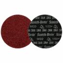 Scotch-Brite™ Präzisions-Vliesscheibe für höchste Anforderungen, HD-DH, Medium 150+, 102 mm x NH, 100 ea/Case