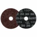 Scotch-Brite™ Präzisions-Vliesscheibe für höchste Anforderungen, HD-DH, Coarse 120+, 4-1/51 mm x 22.23 mm, 50 ea/Case