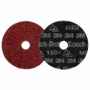 Scotch-Brite™ Präzisions-Vliesscheibe für höchste Anforderungen, HD-DH, Medium 150+, 127 mm x 22.23 mm, 50 ea/Case