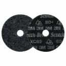 Scotch-Brite™ Präzisions-Vliesscheibe für höchste Anforderungen, HD-DH, Extra Coarse 80+, 127 mm x 22.23 mm, 50 ea/Case