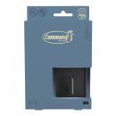 Command™ Dekor Bad-Haken aus Metall DCRB01MB-EU, Größe S, schwarz matt,1Haken + 6 wasserfeste Strips/Pack