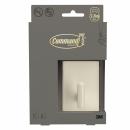 Command™ Dekor Metall-Haken DCR02-BE-EU, Größe L, beige, 1 Haken + 6Strips/Pack