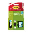 Command™ Bilder-Montage-Strips 17202BLK-4-FGN, Schwarz, Klein, 4 Paare (8 Streifen)