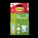 Command™ Bilder-Montage-Strips 17202WHI-4-DE, weiß, klein, 4 Paare (8 Strips)