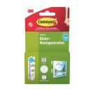 Command™ Bilder-Montage-Strips 17202WHI-4-DE, weiß, klein, 4 Paare (8 Strips)