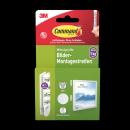 Command™ Bilder-Montage-Strips 17204WHI-4-DE, Weiß, Medium, 4 Paare (8 Strips)