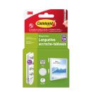 Command™ Bilder-Montage-Strips 17204WHI-4-FGN-S, Weiß, Medium, 4 Paare (8 Strips)