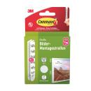 Command™ Bilder-Montage-Strips 17206WHI-4-DE, Weiß, Groß, 4 Paare (8 Strips)