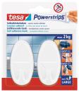 tesa Powerstrips® Haken Large OVAL, 0m x 49mm, weiss