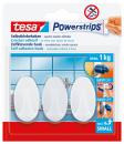 tesa Powerstrips® Haken Small Oval, weiss