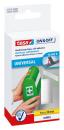 tesa® On & Off Klettband zum Aufkleben, 1m x 20mm, weiss