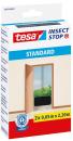 tesa® Insect Stop Fliegengitter STANDARD für Türen, 2,2m x 1200mm, schwarz