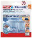 tesa Powerstrips® Transparent DECO Haken LARGE, transparent