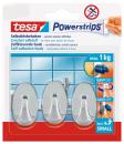 tesa Powerstrips® Haken Small Oval, chrom