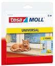 tesamoll® UNIVERSAL Schaumstoff, 6m x 9mm, weiss