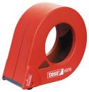 tesapack® Hand Dispenser, Abroller für Rollen bis zu 50mm, rot