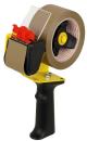NOPI® Packband Handabroller, für Paketband-Rollen bis 66m x 50mm, gelb-schwarz