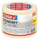 tesa® Masking Economy, 2x 50 m x 30 mm, 1x 50 m x 19 mm, beige