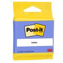 Post-it® Notes, Blau, 63.5 mm x 76 mm, 100 Blatt/Block, 1 Block/Packung, 100% PEFC, SGSCH-PEFC-COC-110078