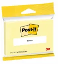 Post-it® Notes, Gelb, 127 mm x 76 mm, 100 Blatt/Block, 1 Block/Packung, 100% PEFC, SGSCH-PEFC-COC-110078