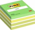 Post-it® Notes Würfel, Grün, 76 mm x 76 mm, 450 Blatt/Block, 1 Block/Packung, 100% PEFC, SGSCH-PEFC-COC-110078