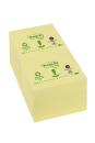 Post-it® Recycling Notes 6541GE, 76 x 76 mm, gelb, 1 Block à 100 Blatt