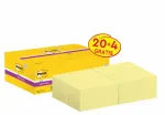Post-it® Super Sticky Notes, Gelb, 127 mm x 76 mm, 90 Blatt/Block, 24 Blöcke/Packung, Kartonverpackung, 100% PEFC, SGSCH-PEFC-COC-110078