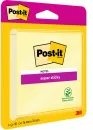Post-it® Super Sticky Notes, Gelb, 76 mm x 76 mm, 90 Blatt/Packung, 1 Block/Packung, 100% PEFC SGSCH-PEFC-COC-110078