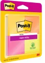 Post-It® Super Sticky Notes, Verschiedene Farben, 47.6 mm x 47.6 mm, 45 Blatt/Block, 4 Blöcke/Packung, 100% PEFC SGSCH-PEFC-COC-110078