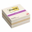 Post-it® Super Sticky Notes Würfel, Neutrality Collection, 76 mm x 76 mm, 355 Blatt/Block, 1 Block/Packung, 100% PEFC, SGSCH-PEFC-COC-110078