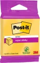 Post-it® Super Sticky Notes Würfel, Ultra Gelb, 76 mm x 76 mm, 270 Blatt/Block, 1 Block/Packung, 100% PEFC, SGSCH-PEFC-COC-110078