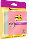 Post-it® Super Sticky Würfel, farbig, 440 Blatt, 76 x 76 mm, 100% PEFC SGSCH-PEFC-COC-110078