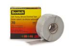 Scotch® 70 Silikon-Kautschuk-Band, selbstverschweißend, Hellgrau, 25 mm x 9 m, 0,3 mm