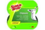 Scotch-Brite® Classic Komfort-Reinigungsschwamm extra stark CLCNS2, grün-grün, 2 Stück pro Packung