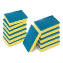 Scotch-Brite® Delicate nicht kratzender Reinigungsschwamm, 12 Stück - ideal für den täglichen Abwasch, auch für antihaftbeschichtetes Kochgeschirr und Glas