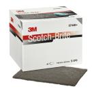 Scotch-Brite™ Handpad 7448 PRO, grau, 158 mm x 224 mm, S UFN (Palette)