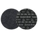 Scotch-Brite™ Präzisions-Vliesscheibe für höchste Anforderungen, HD-DH, Extra Coarse 80+, 152 mm x NH, 50 ea/Case