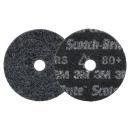 Scotch-Brite™ Präzisions-Vliesscheibe Heavy Duty, HD-DH, Extra Coarse 80+, 102 mm x 16 mm, 100 ea/Case