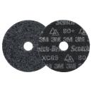 Scotch-Brite™ Präzisions-Vliesscheibe Heavy Duty, HD-DH, Extra Coarse 80+, 127 mm x 22.23 mm, 50 ea/Case